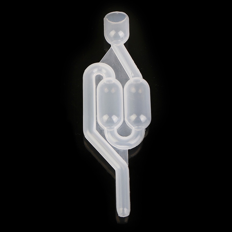 Deid 5pcWater Seal Exhaust One way Home Brew Anggur Fermentasi Airlock Sealed Plastic Martijn