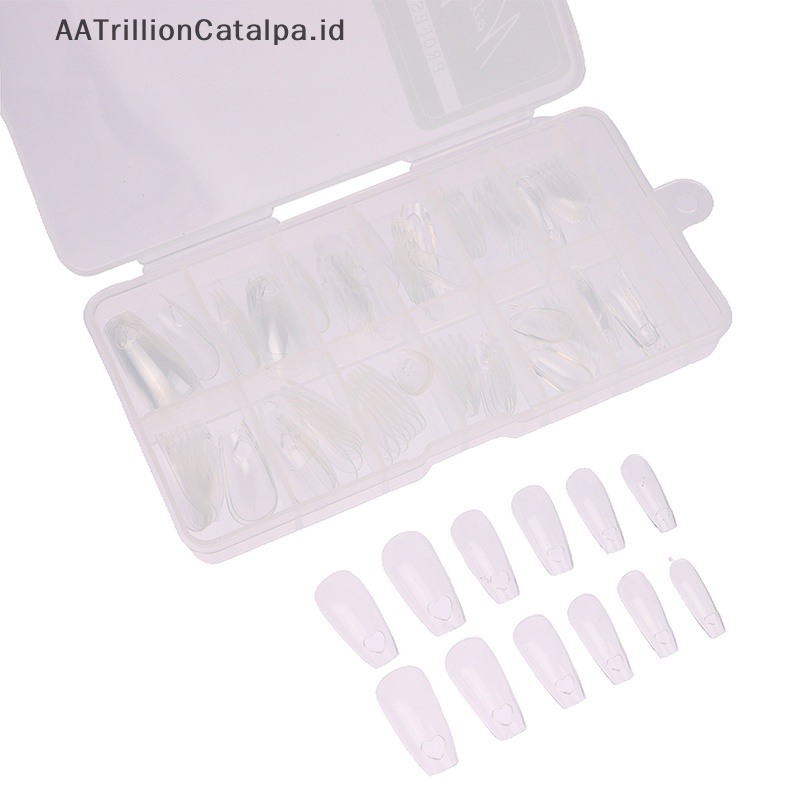 Galihrillion tkkatalpa 120pcs stapelollow erkapeart galihattern stapelalse alfinail stapelips galihedium galihull galihover galihcrylic stapelel stapelails stapel