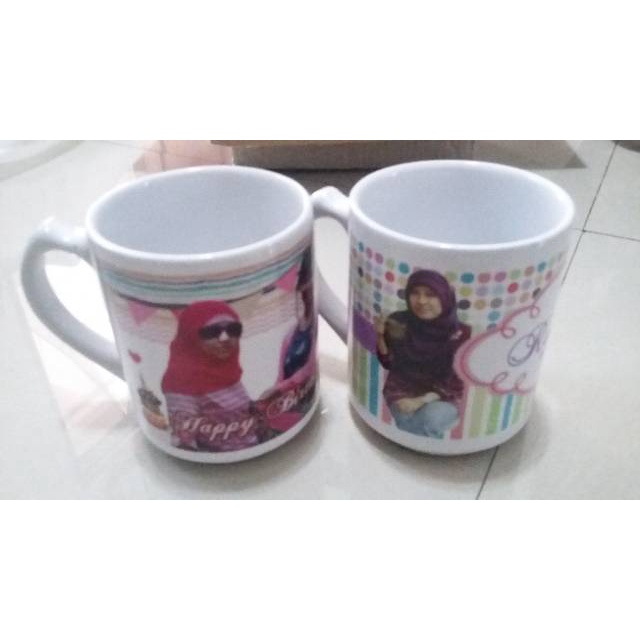 ❤️ H-Day ❤️ Hampers MUG CUSTOM / MUG ULTAH / MUG CETAK FOTO / MUG SABLON FOTO / MUG PRINTING / HAMPE