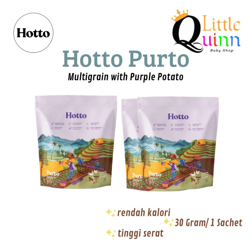 

HOTTO Purto multigrain with purple potato / Hotto multigrain