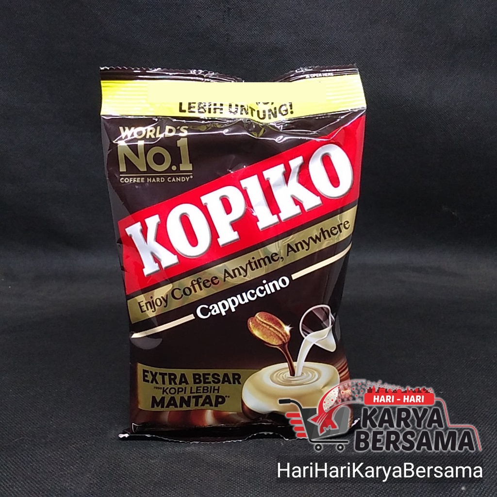 

PERMEN KOPI KOPIKO CAPPUCCINO CANDY BAG 175GR