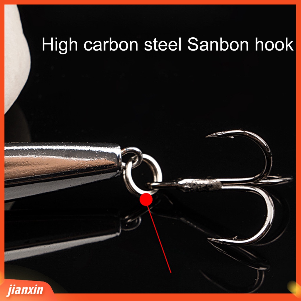 (In Stock) 25g /30g Umpan Pancing Kait Tajam Peningkatan Desain Simulasi Laju Ikan Kait Treble 3D Fisheye Mirror Plating Permukaan Halus Stainless Payet Ikan Umpan Untuk Pecinta Memancing