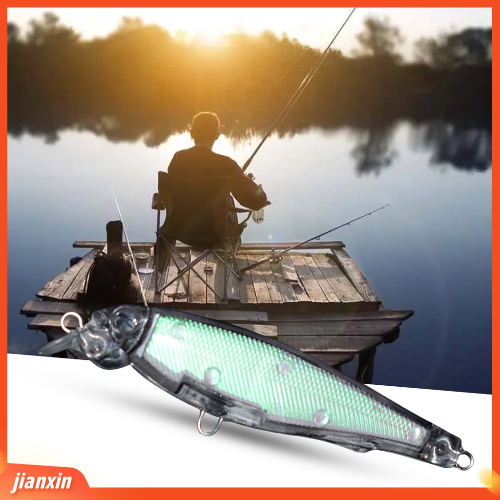 (In Stock) 8cm /6.2g Umpan Pancing Simulasi Umpan Embrionik Ikan Kecil Wobbler Universal Fishing Tackle Tidak Dicat Umpan Buatan Plastik Tenggelam Trout Lure Memancing Luar Ruangan