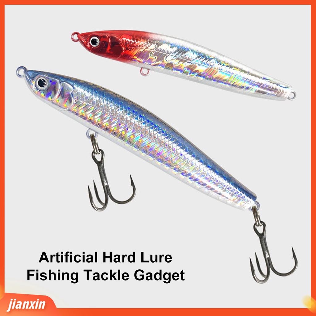 (In Stock) 14g /9cm Umpan Bionic Tampak Realistis Desain Kait Treble Warna Vibrant 3D Mata Ikan Merampingkan Buatan Keras Umpan Memancing Tackle Gadget Perlengkapan Memancing