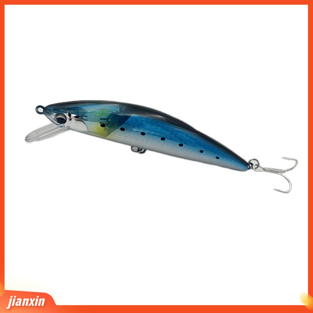 (In Stock) 12cm Memancing Umpan 3D Simulasi Fisheye Realistis Treble Hook Simulasi Angling Air Tawar Laut Memancing Tuna Umpan Memancing Luar Ruangan