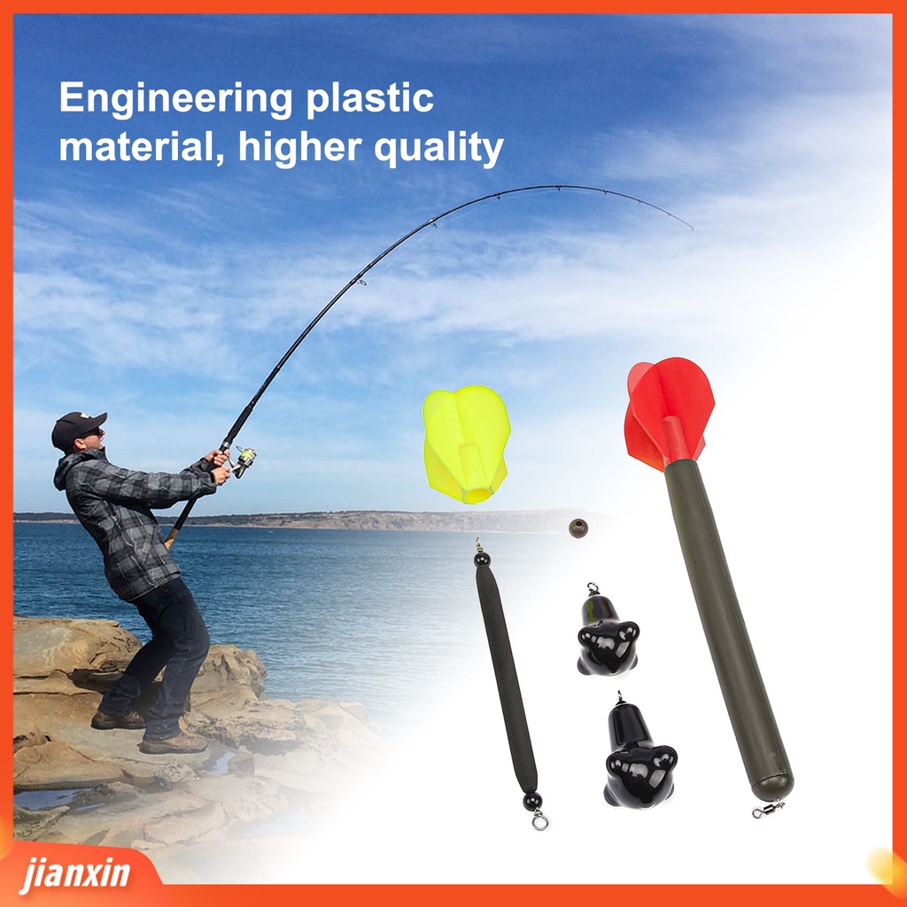 (In Stock) Pelampung Pancing Snap-on Multifungsi Merah Kuning Cor Stop Aneka Carp Bobbers Terminal Aksesoris