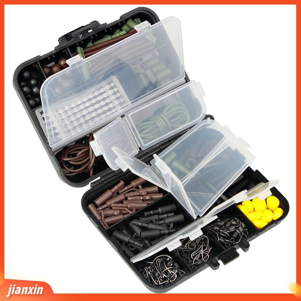 (In Stock) 272Pcs /Set Kotak Alat Aksesori Kait Umpan Pancing Untuk Memancing