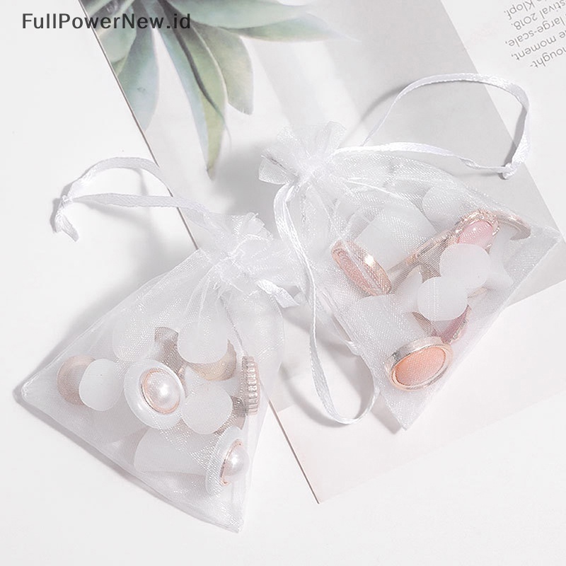 Power 8Pcs Nail Art Toe Separator Silikon Pemisah Jari Kaki Gel Finger Toe Spreade ID