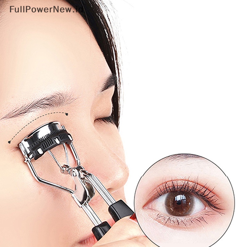 Power Eyelashes Curler with Comb Natural Effect Lash Comb Curler Memisahkan Bulu Mata ID