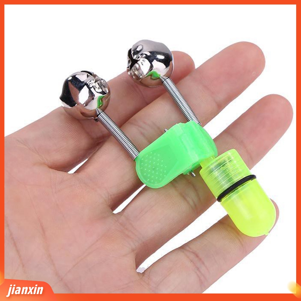 (In Stock) LED Light Night Fishing Lamp Luminous Stick Bell Ring Bite Alarm Aksesoris