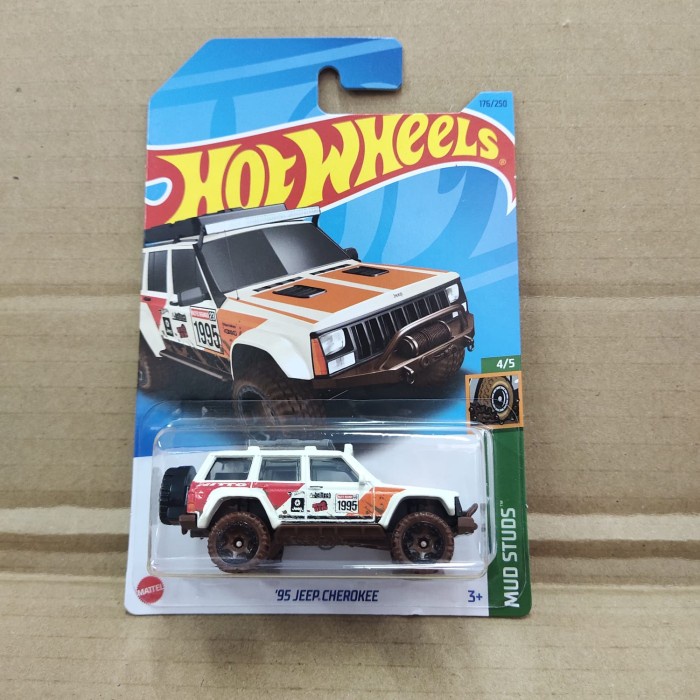 Hotwheels Treasure Hunt 95 Jeep Cherokee - Lot J 2023