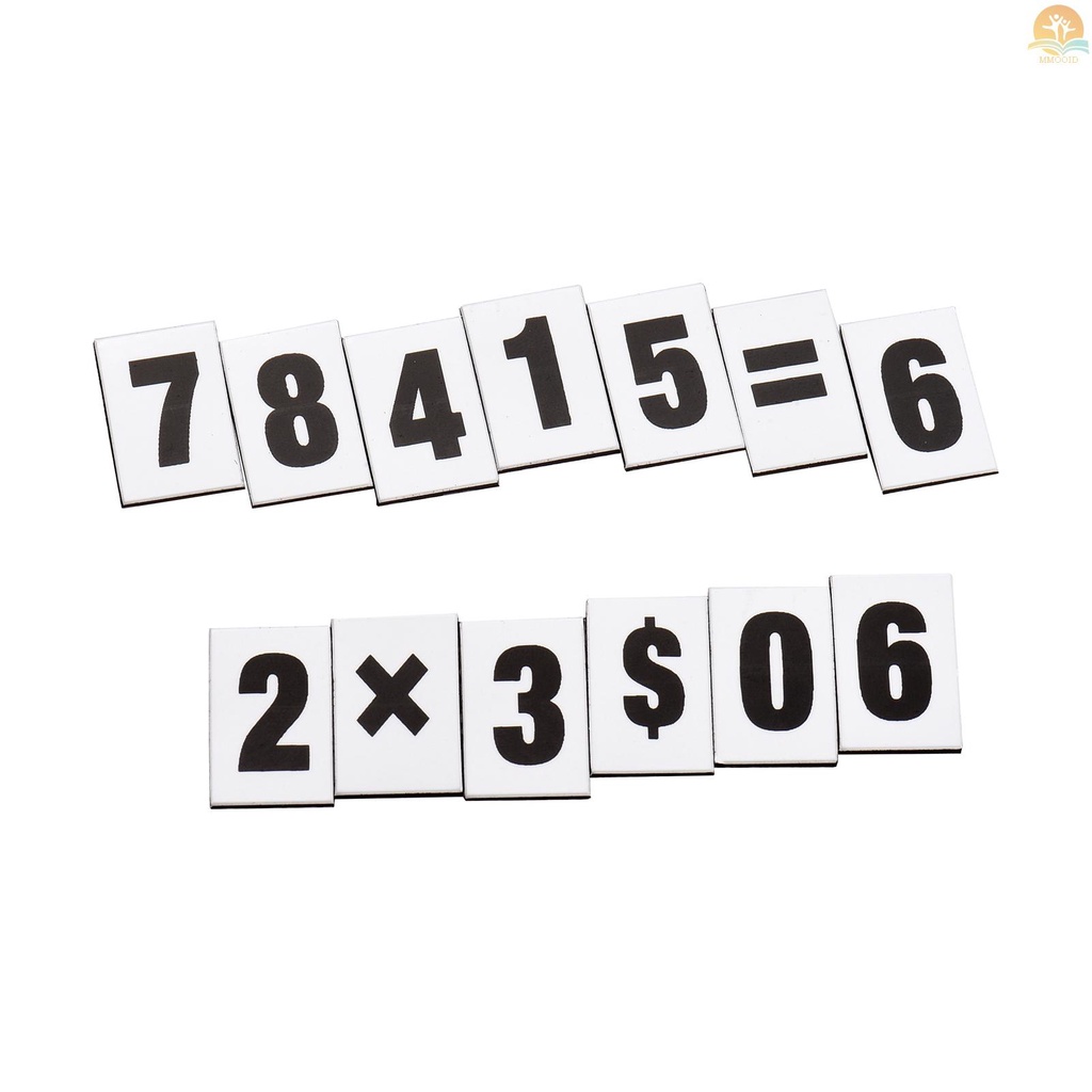 In Stock 120buah Magnet Angka Operasi Matematika Magnet Kalender Tanggal Indikator Untuk Kulkas Papan Tulis