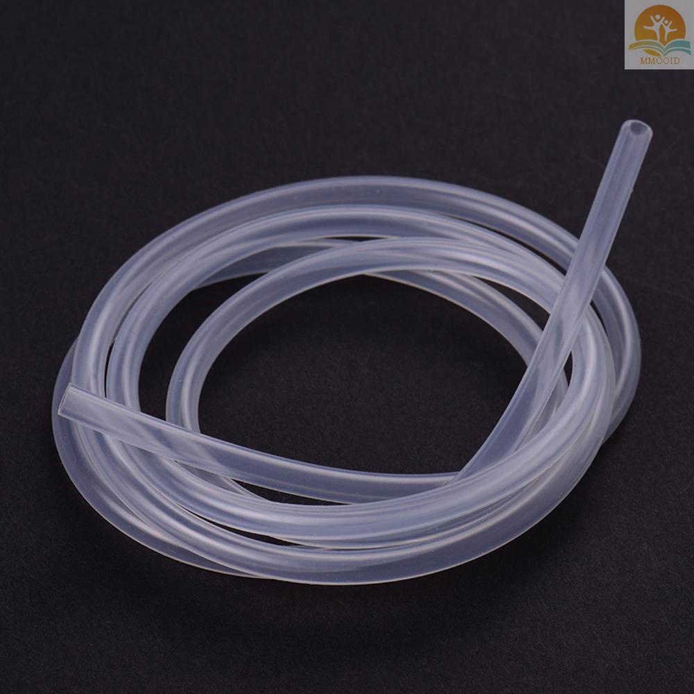 In Stock Tabung Silikon Food Grade Transparan Selang Fleksibel Pipa Silicone Tubing Untuk Dosing Pump Pompa Peristaltik Untuk Aquarium Lab Chemical Cairan Air Analitik Panjang 1M, 3mm*5mm