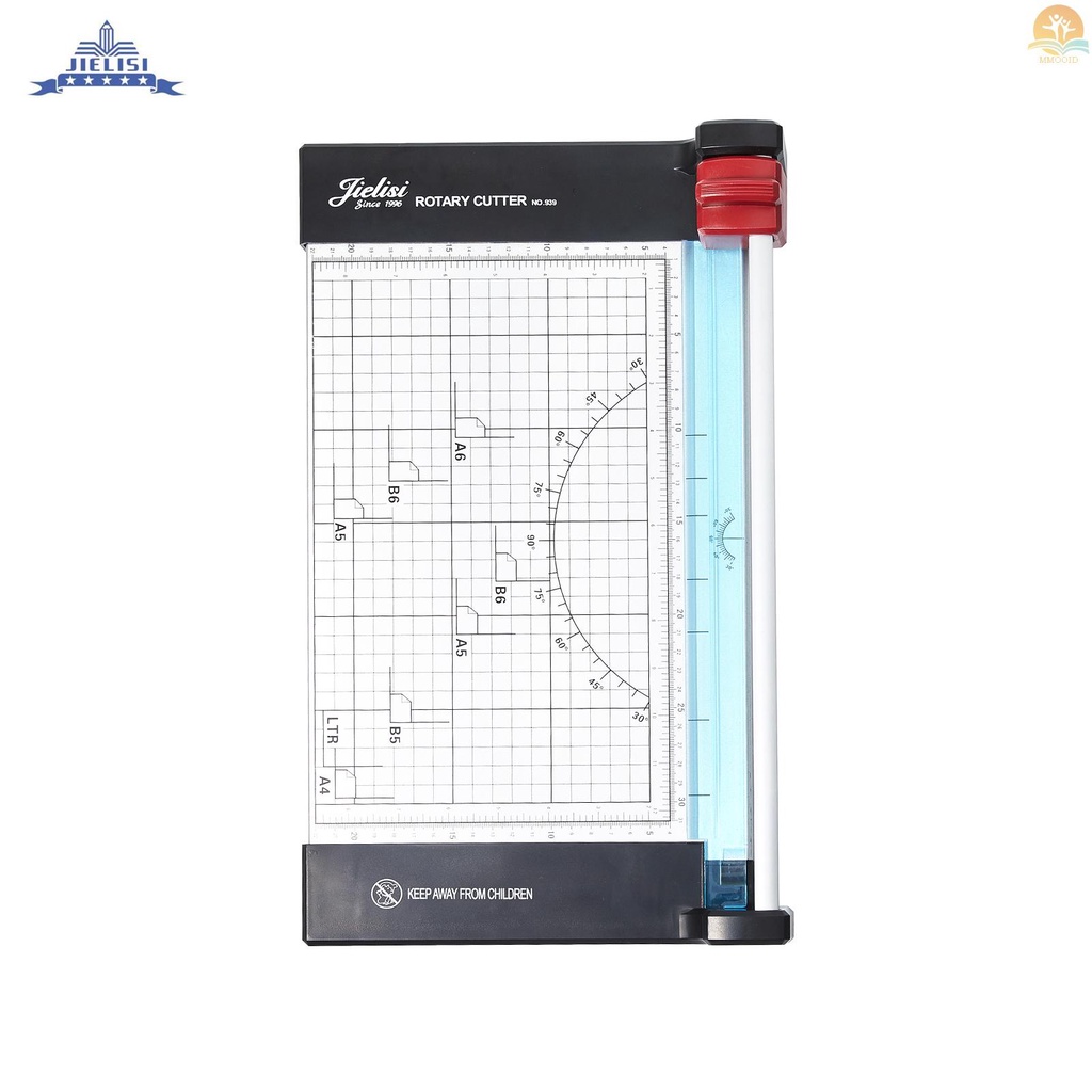 In Stock A4 Rotary Paper Trimmer Pemotong Foto Kertas Multi Fungsi Dengan 12lembar Cutting Kapasitas 12.2 Inch Panjang Potong Untuk Kerajinan Kertas Foto Scrapbook Sekolah Kantor Studio Suppl