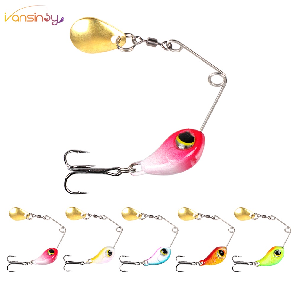 Memancing Umpan 5g/8g Spinner Umpan Logam VIB Umpan Pancing Jigs Blade Umpan Bass Crankbait Memancing Spinner Blade Untuk Bass Fishing Lure