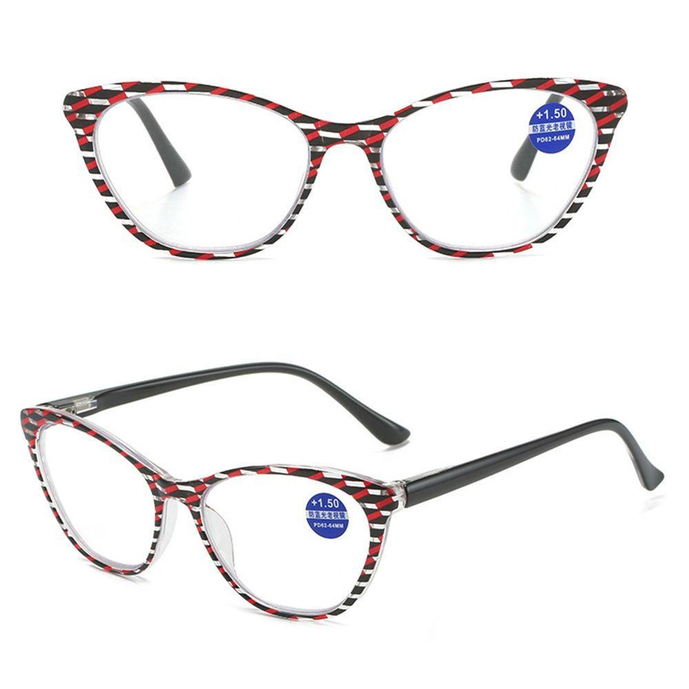 LILY Frame Ultra Ringan, Kacamata Baca Bifokal Elegan, Pelindung Mata Fashion Kacamata Hiperopia Vintage Portabel Untuk Pria Wanita