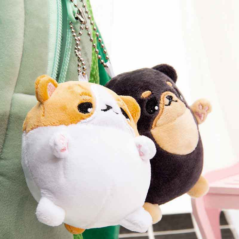 Kartun Loyal Anjing Hachiko Shiba Inu Plush Toy Boneka Boneka Boneka Mainan