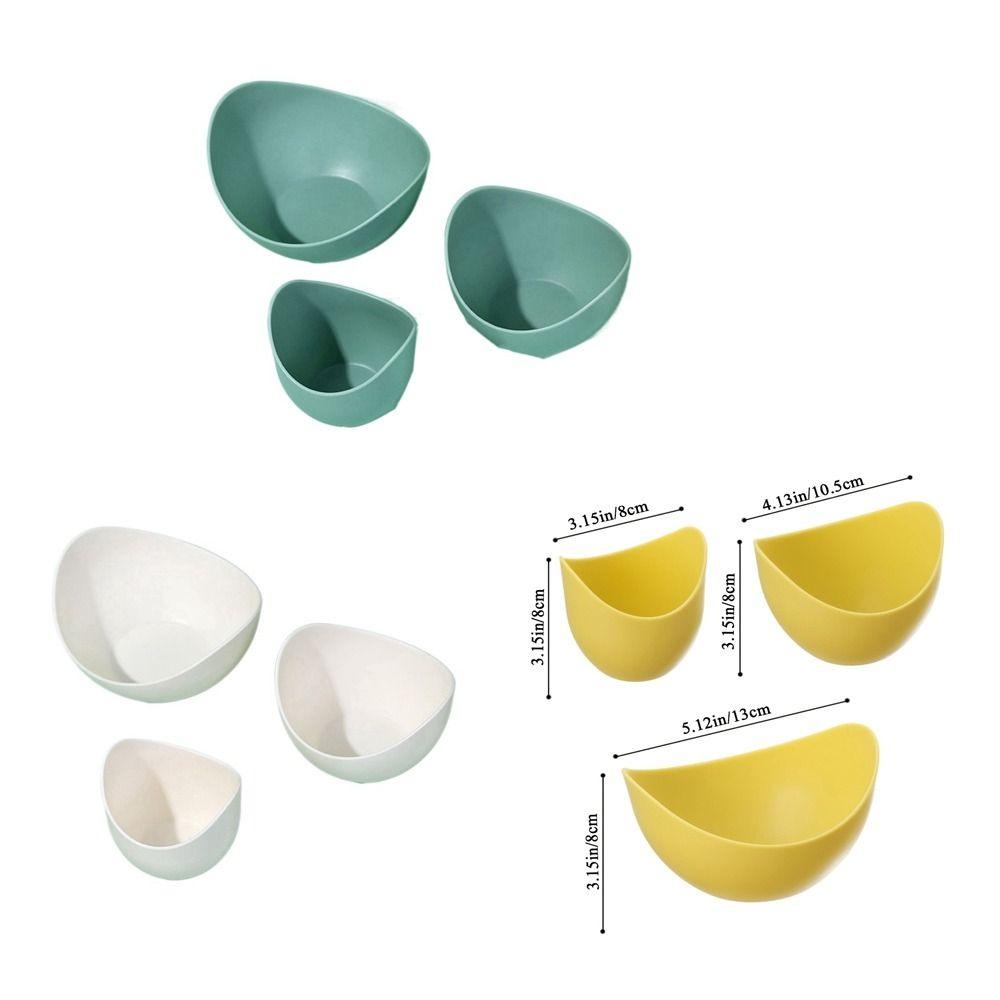 Stackable Multifunction Fruit Bowl Mangkuk Buah Multifungsi Dapat Ditumpuk Praktis Kapasitas Besar Nampan Saji Hias Plastik Kacang