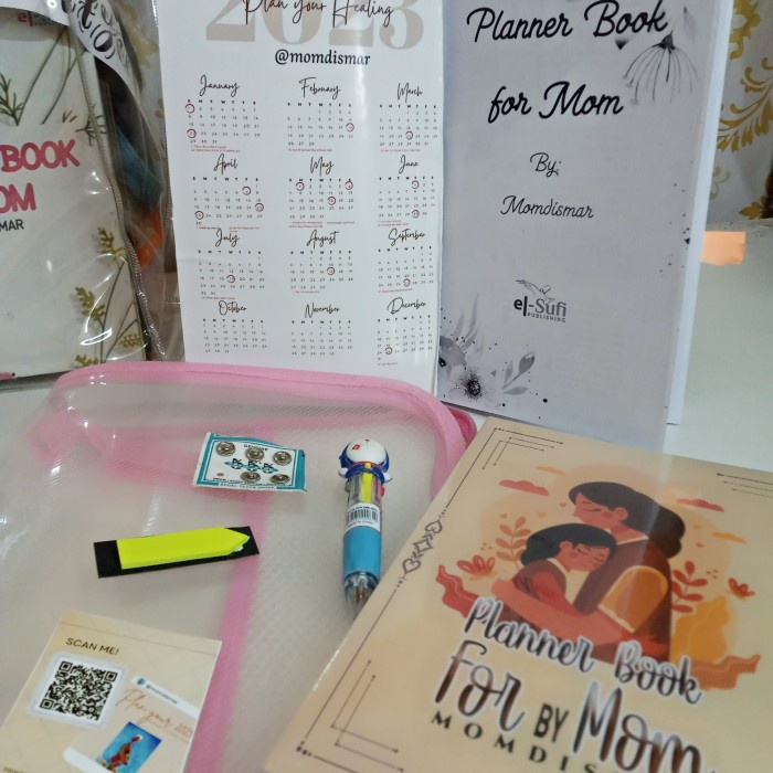 

✨BISA COD✨ -planner book for mom agenda khusus ibu - Bundle Paket