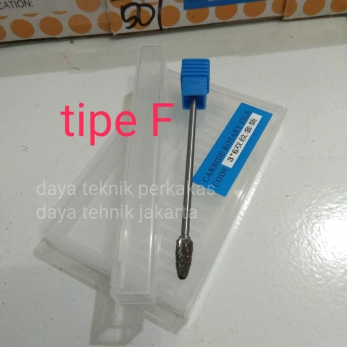 mata tuner long 3 x 6 tipe F - bor cuner panjang - mata porting motor tuner porting dtp