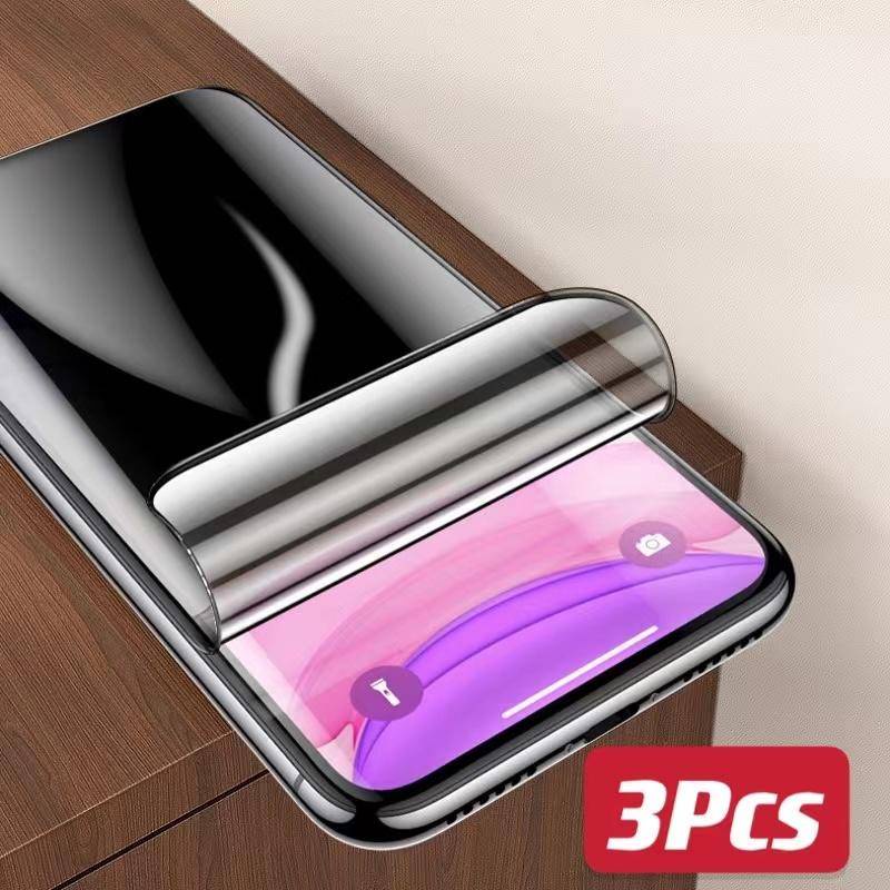3pcs Pelindung Layar Privasi Anti Spy Untuk Meizu 2018x18s 18 Pro Film Pelindung Infinity
