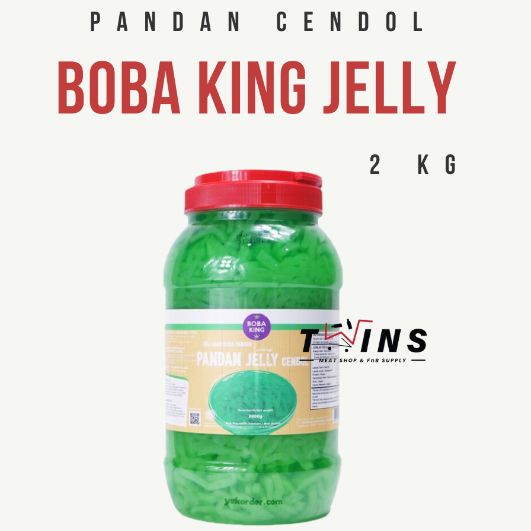 BOBA KING PANDAN CENDOL JELLY 2 KG