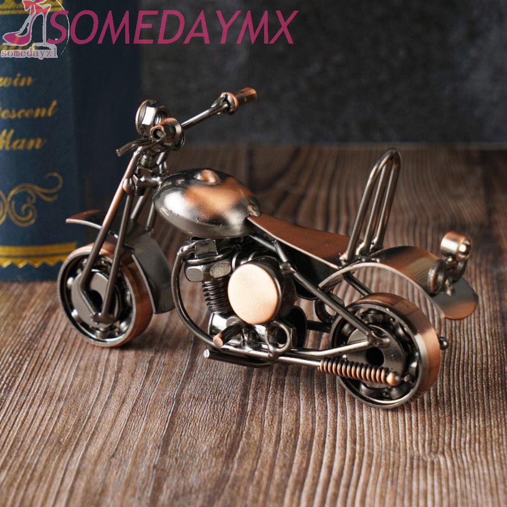 Silver Grey Motor Model Motor, Silver Grey Motor Model Motor, Art Patung Antik Tembaga Retro Besi Art Kantor
