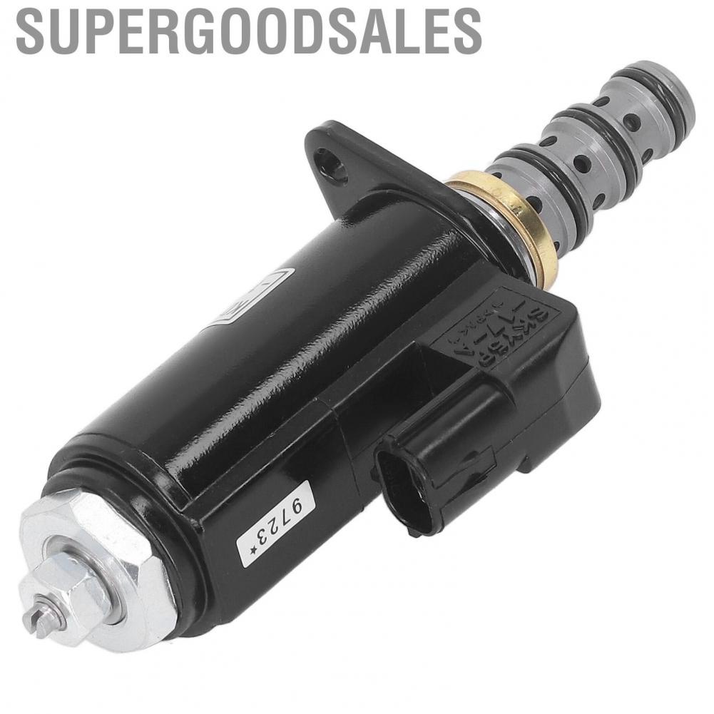 Supergoodsales Excavator Solenoid Valve  Durable Hydraulic Pump YN35V00054F1 Alloy Steel for Replacement