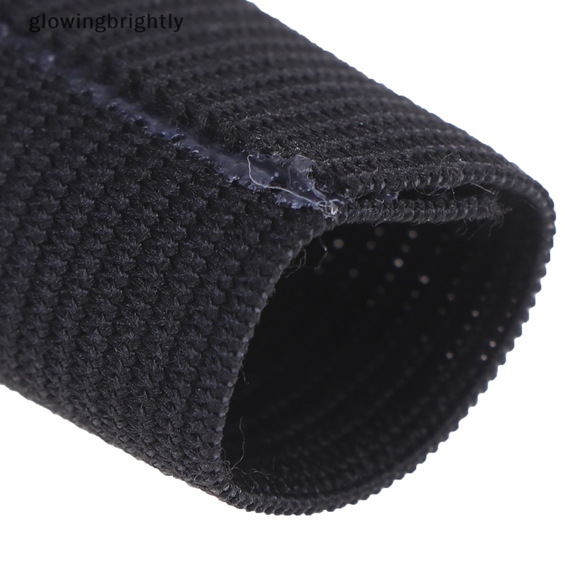 [glowingbrightly] 10pcs Finger Sleeve Sports Basket Support Bungkus Pelindung Elastis Brace Guard  Tfx