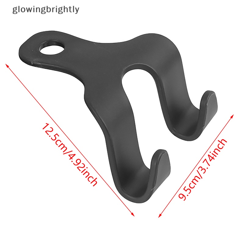 [glowingbrightly] Universal Car Seat Back Hook Multifungsi Auto Car Seat Headrest Gantungan Hook Phone Holder Organizer Mobil Untuk Tas Dompet TFX