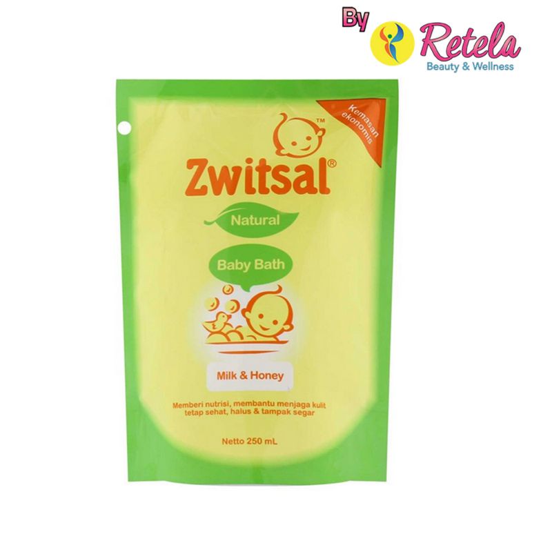 Zwitsal B.Bath Milk&amp;Hney 250ml