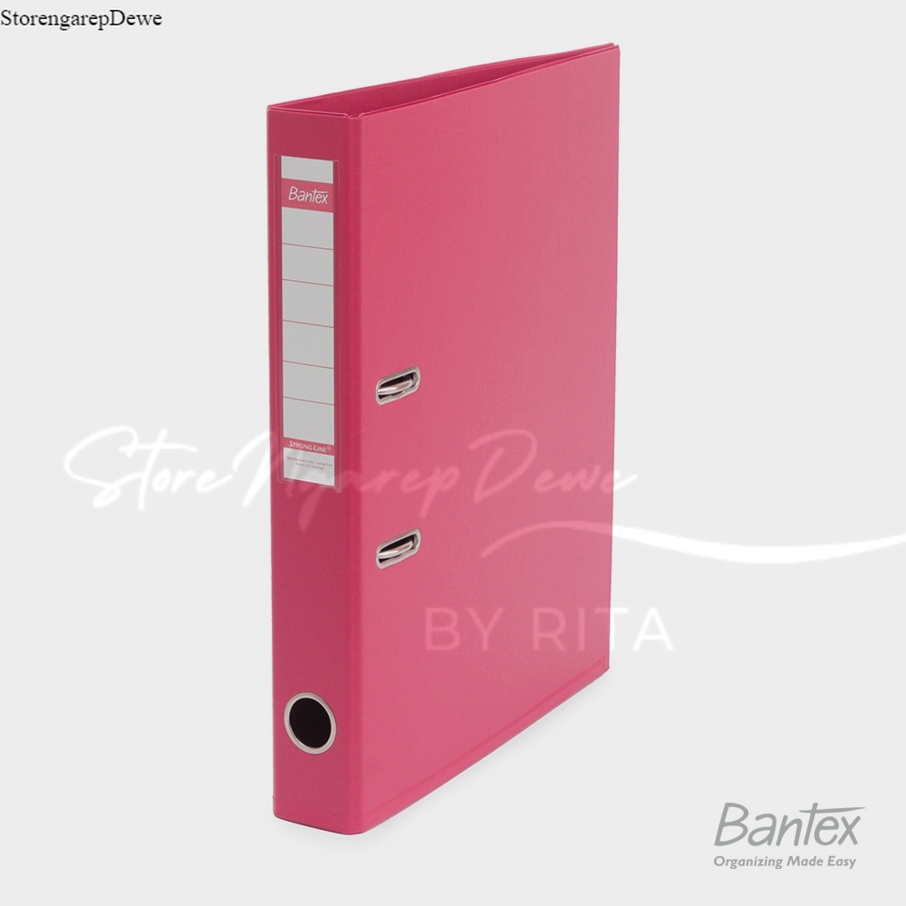 

Bantex Ordner Folio 5 cm PVC Lever Arch File Pink #1466V19 Barang kondisi baru real Bantex original