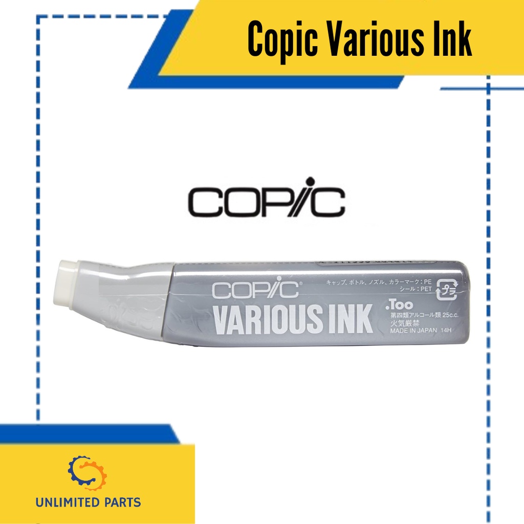 

Copic Markers Various Ink CVI Refill Copic Sketch, Classic, Ciao All Code