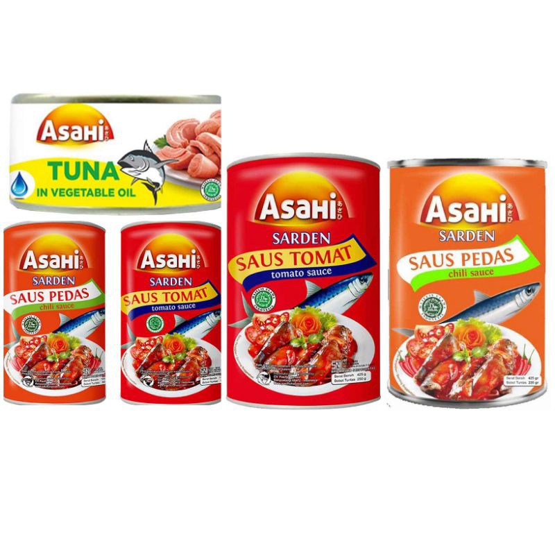 

(kirim instant) Asahi Sardines Saus Pedas Tomat sarden kaleng besar tuna - Online Fresh Mart Denpasar