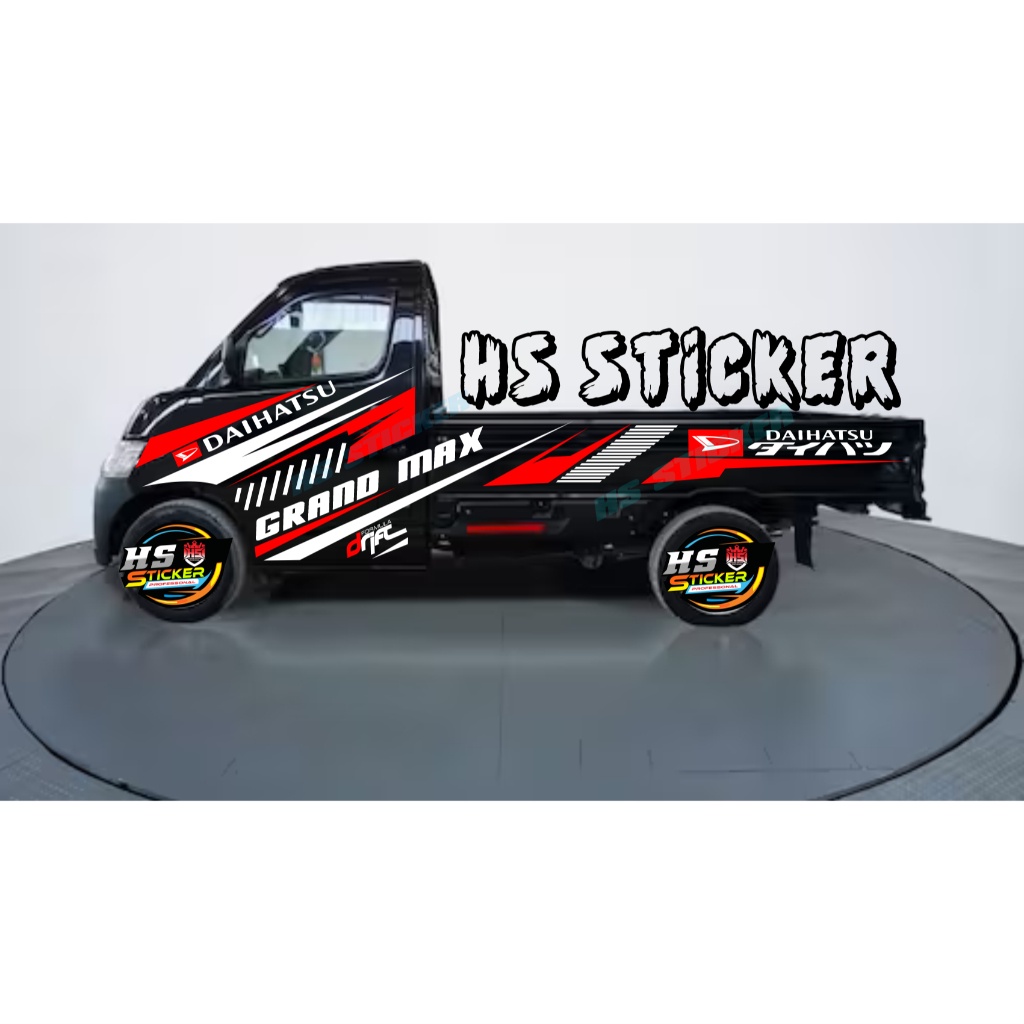 stiker mobil pick up granmax stiker mobil pick up grand max new