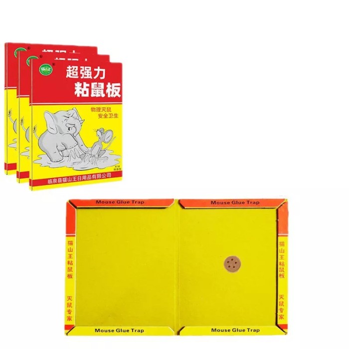 Lem Tikus Papan Lem Tikus Super Lengket Perangkap Tikus Papan