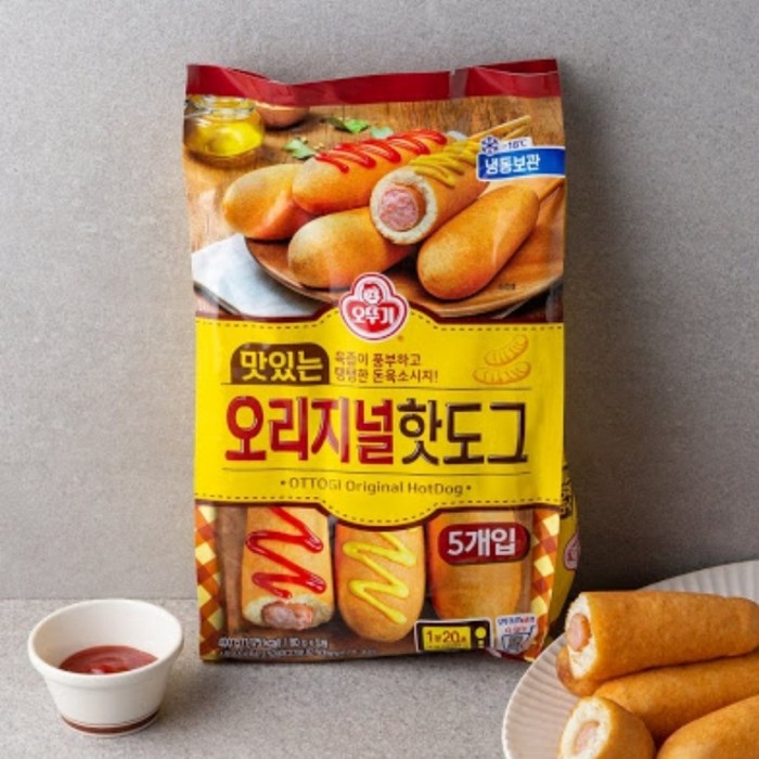 

Ottogi Original Hotdog /Hotdok Daging Babi Original 400gr