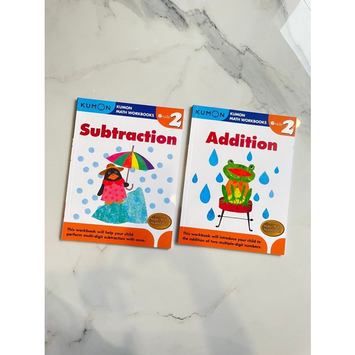 

Kumon Math Workbooks Imported Book Buku Impor Matematika Anak SD kado - Grade 2