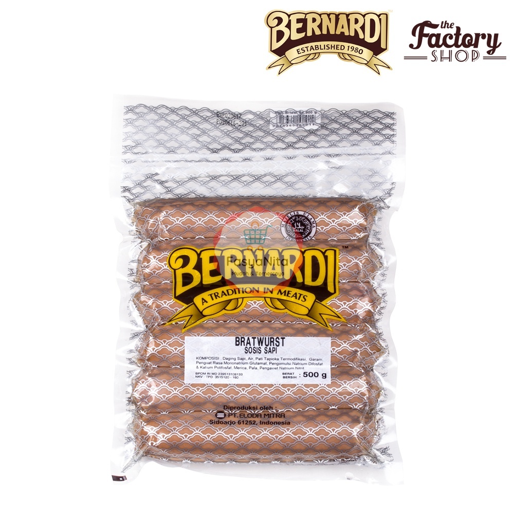 

Bernardi Bratwurst 500g