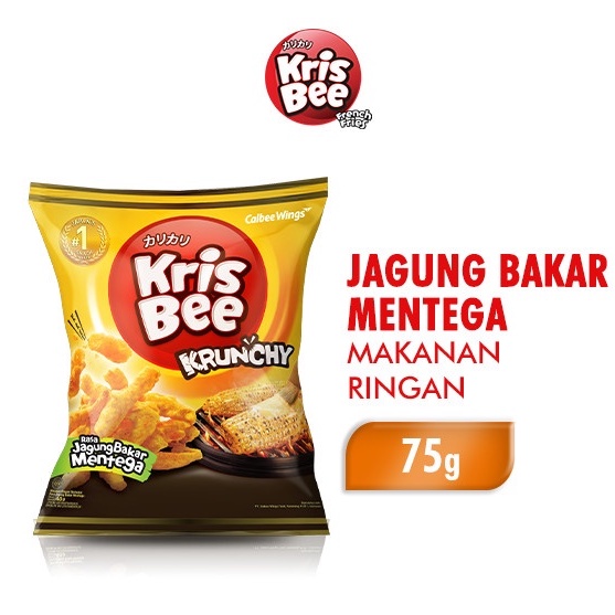 

Krisbee Krunchy Makanan Ringan Jagung Bakar Mentega 75gr ORIGINAL