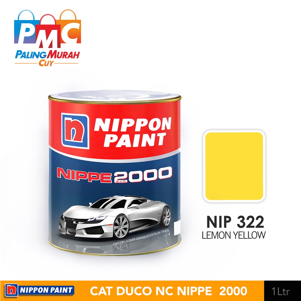 Cat Duco Nippon Paint Nippe 2000 - 322 Lemon Yellow
