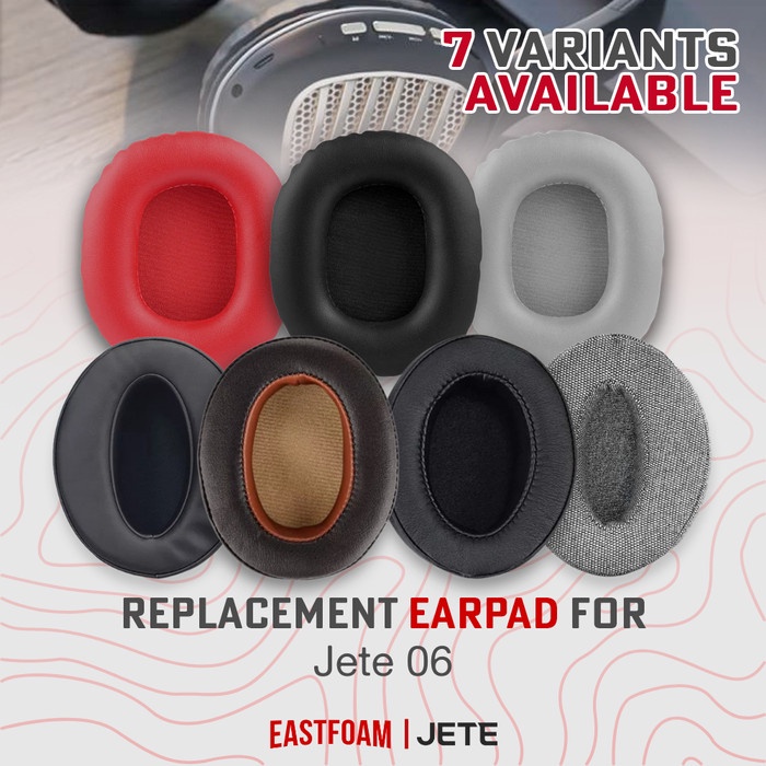 Earpad Ear Cushion Earcup Jete 12 Jete12 Earcup Busa Bantalan Foam