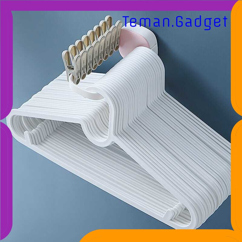 TG - ART AK Gantungan Dinding Hanger Baju Foldable Adhesive Hook - AK15