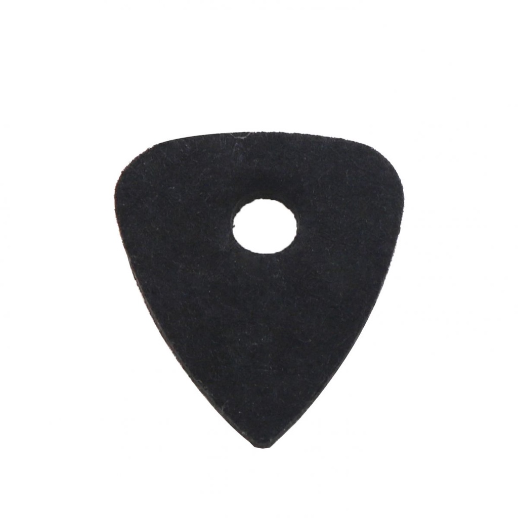 1biji Paddle Wool Murni Untuk Gitar/Ukulele Dengan Lubang Punched Stringed Instrumen Wol Plectrum