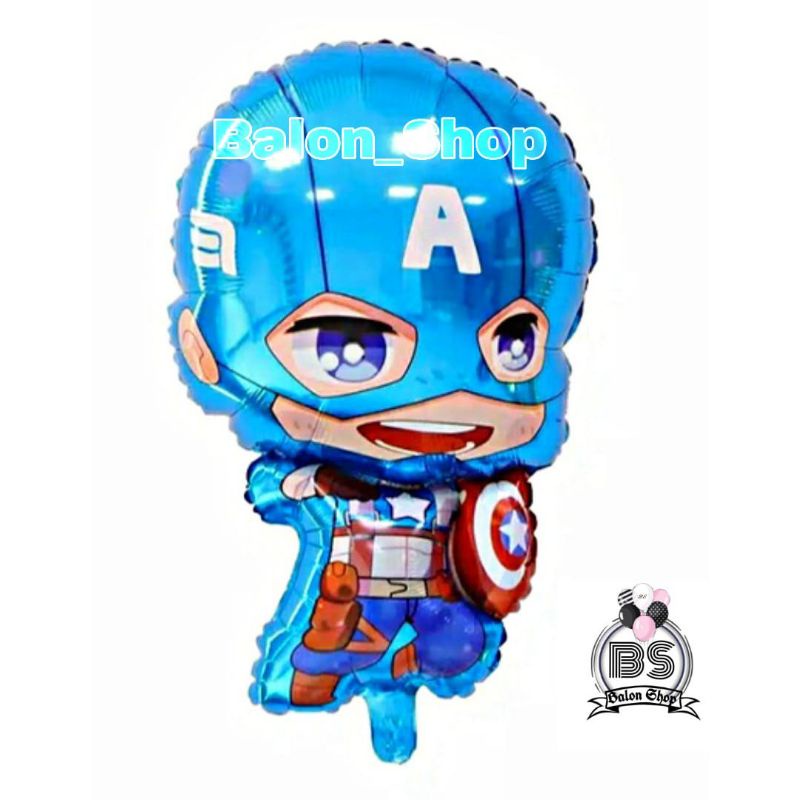 BALON FOIL KARAKTER KARTUN AVENGERS DAN HELLO KITTY JUMBO