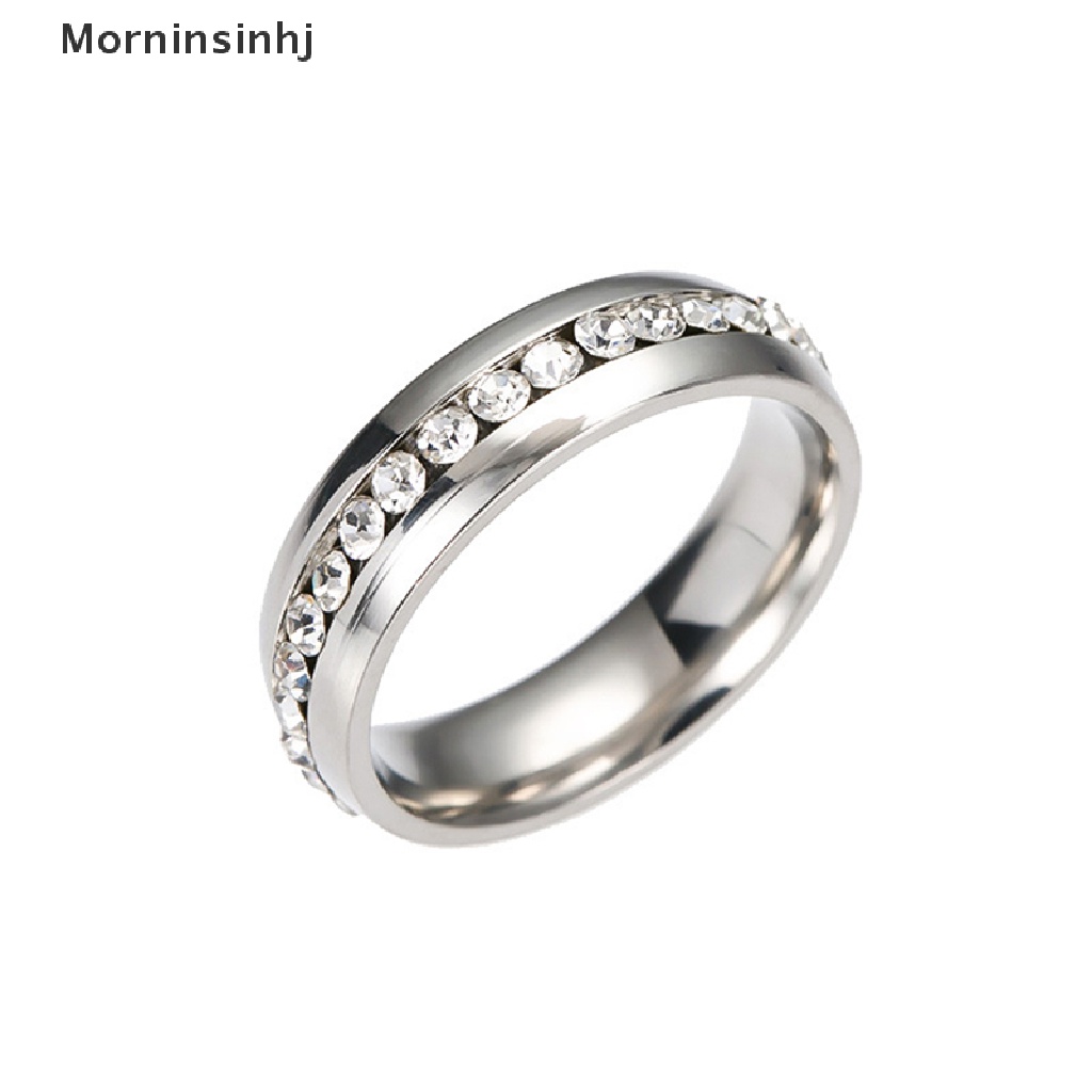 Mornin Cincin Berlian Imitasi Kualitas Tinggi Anti Karat Untuk Pria Dan Wanita Fashion Couple Ring id