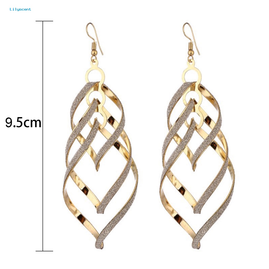 Lilyscent Decor Retro Anting Untuk Gadis Hias Fashion Earrings Anti Karat