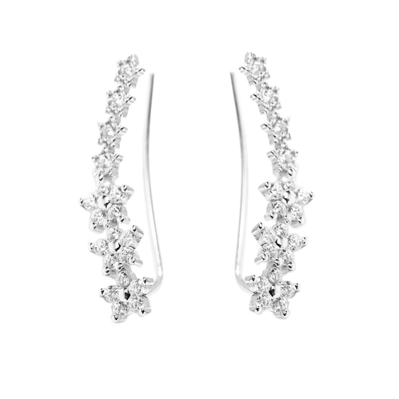 Anting Giwang Telinga Bintang Perak925 Kelas Tinggi Anting Elegan Ladies Accessories Gift