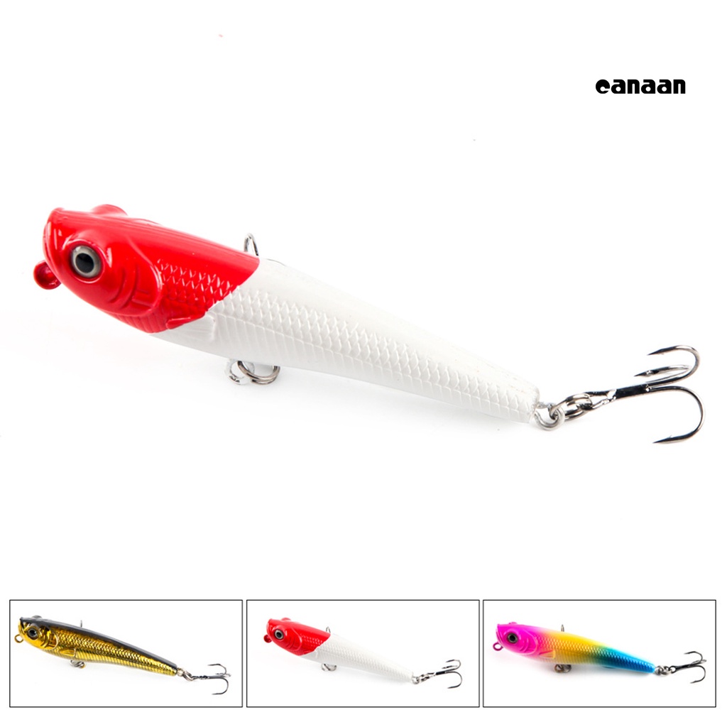 Cnn-7cm/7g Lure Umpan Simulasi Treble Hook 3D Lukisan Angling Logam Jalan Umpan Pensil Laut Memancing Umpan Perlengkapan Memancing