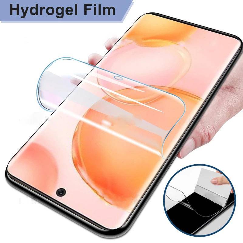 3pcs Untuk Infinix Hot 20 20i 20s 12 Pro 12i 11 11s NFC 10 10i 9 8 Lite Hydrogel Film Pelindung Untuk Infinix Note 12 Pro VIP 12i 11 8i 7 Lite Film Pelindung Layar